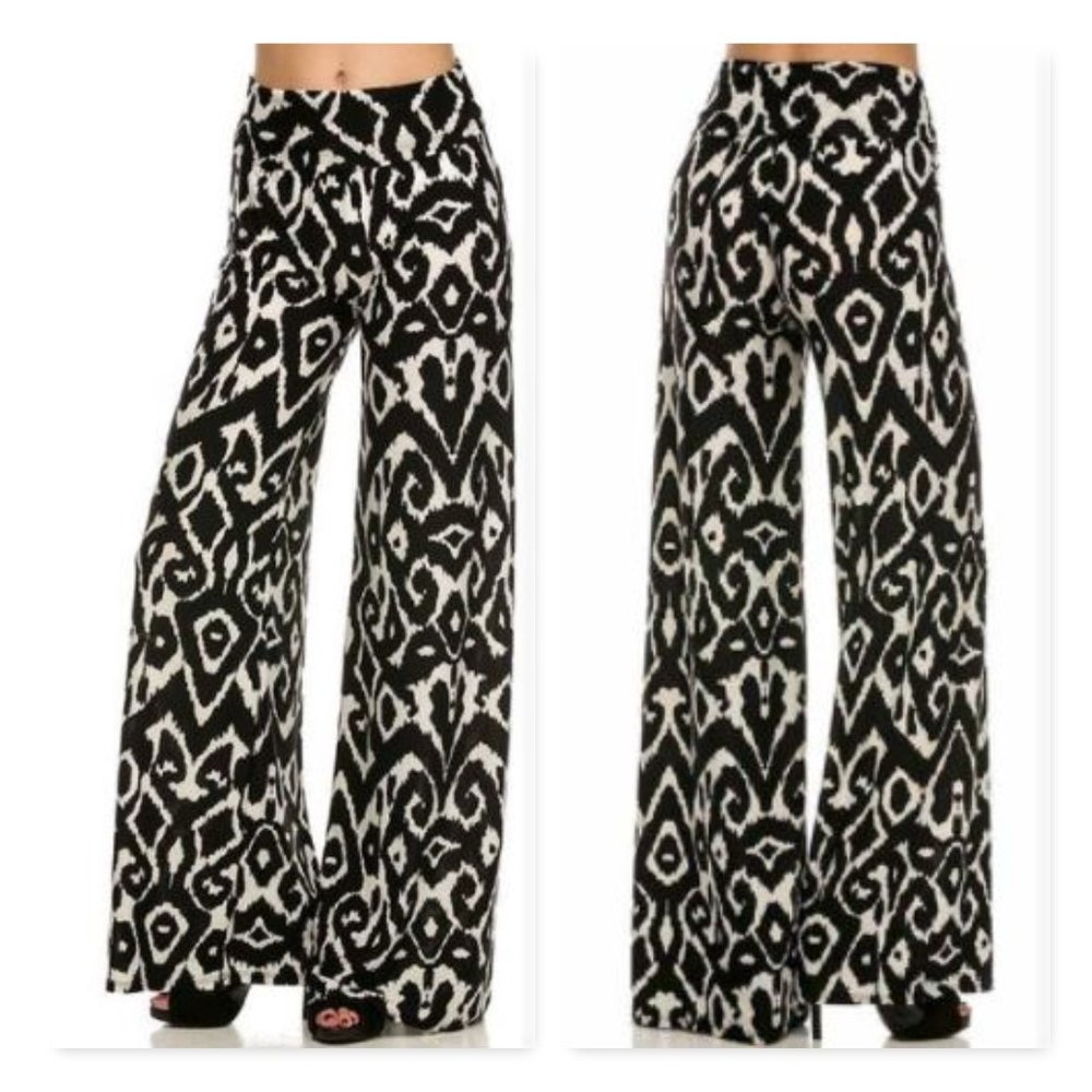 Superline Foldover Palazzo Pants